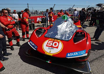 Der Ferrari 499P in Sebring