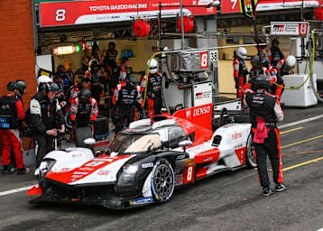 Der Toyota GR010 Hybrid der Tabellenführer