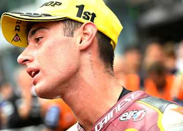 Tony Arbolino nach seinem Sieg beim Malaysia-GP