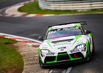 Der Toyota GR Supra GT4 EVO von der Griesemann Gruppe by TR Team startet mit einem 100 prozentigen E-Fuel beim Langstreckenklassiker