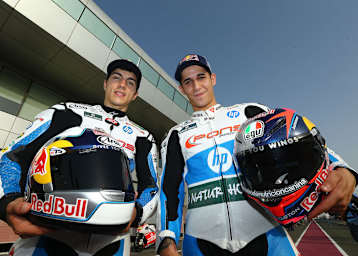 Maverick Viñales und Luis Salom waren 2014 bei Pons HP40 Teamkollegen in der Moto2-WM