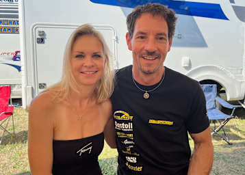 Markus Schlosser und Freundin Melanie