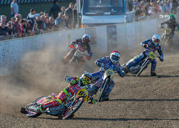 Auch im A-Finale war Romano Hummel (84) in Eenrum nicht zu bremsen