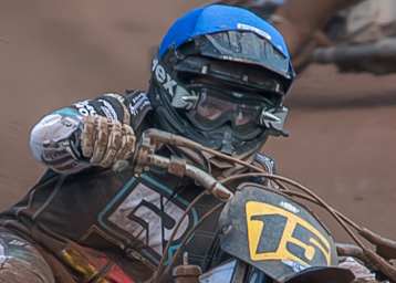 Das Ziel klar im Visier hat Erik Riss mittlerweile auch wieder auf der Langbahn