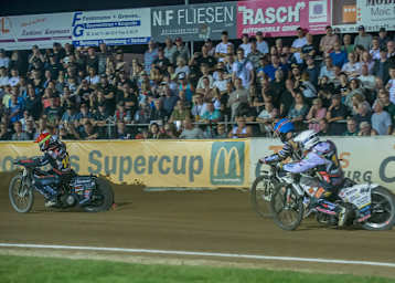 Timo Lahti im Finale vor Rene Deddens und Martin Smolinski