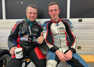 Pekka Päivärinta (l.) und Luca Schmidt