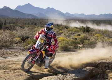 Daniel Sanders (GASGAS) fuhr den Sieg auf Etappe 2 ein