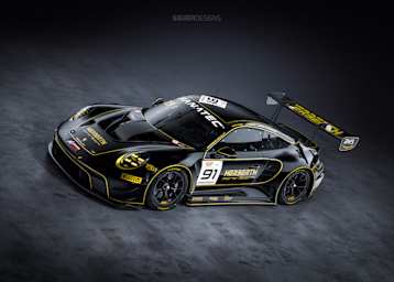 Herberth Motorsport geht mit einem Porsche 911 GT3 R im Retrodesign an den Start