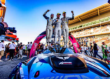 Raffaele Marciello, Jules Gounon und Timur Boguslavskiy haben die Gesamtwertung für sich entschieden