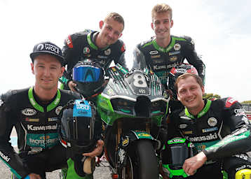 Thöni, Pellijeff, Brenner, Bühn (vlnr.): So wird das Bolliger Team Switzerland 2023 nicht mehr aussehen