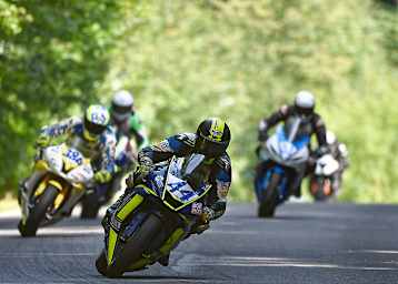 Für Sebastian Frotscher geht es in Frohburg um Rang 3 in der IRRC Supersport