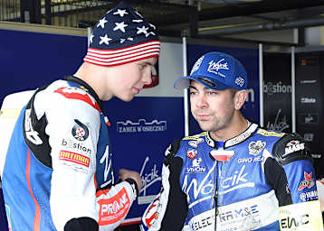 Schon 2019 fuhr Gino Rea (re.) für das Wójcik Racing Team