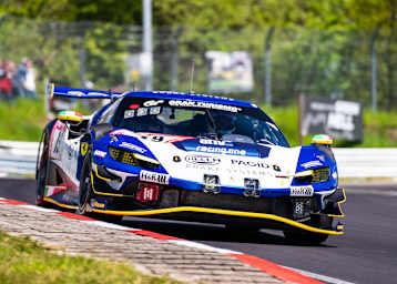  Luca Ludwig fuhr im Racing One Ferrari die schnellste Runde