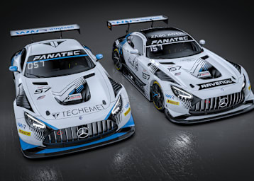 Die WINWARD Racing-Fahrzeuge für den GT World Challenge Europe Endurance Cup