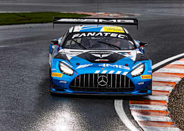 Tabellenführer: Raffaele Marciello und Timur Boguslavskiy im Akkodis ASP Mercedes-AMG GT3