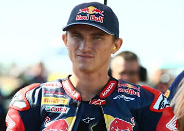 Jake Gagne bei Red Bull Honda in der Superbike-WM 2018