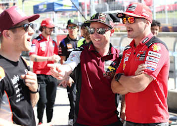 Marcel Schrötter wird mit Jack Miller (rechts) in der ASBK fahren