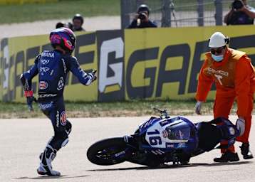 Zu viele Stürze sind 2022 ein Problem von Jules Cluzel