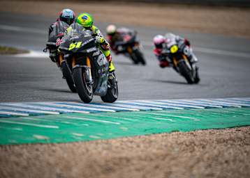 Eric Granado #51 führte in Jerez das MotoE-Feld an