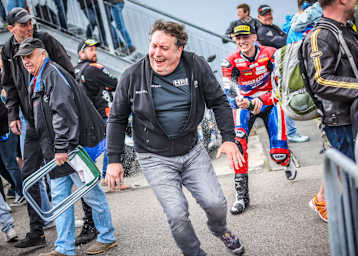 Ein Teamchef auf der Flucht