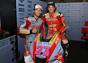 Zwei MotoGP-Sieger für Gresini: Enea Bastianini und Toni Elias