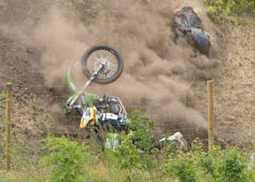 Der Abflug von Jack Chambers im Qualifikationsrennen