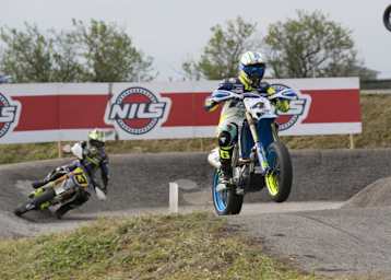 Thomas Chareyre (4) fuhr stark