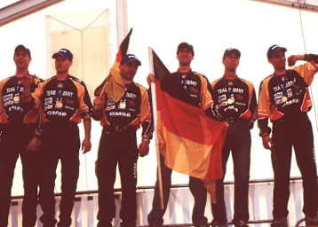  Das waren Zeiten: 2004 holte Team D den ersten und einzigen EM-Titel mit Marko Happich, Thomas Weinmann, Werner Wittmann, Frank Hofmann, Mario Wohlfarth, Premysl Novotny