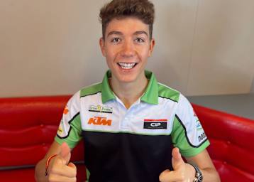 David Salvador in den künftigen Team-Farben