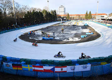 Das Eisspeedway Berlin findet am 3./4. März statt