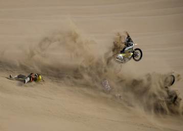 Stürze verlaufen in der Motorradkategorie selten glimpflich