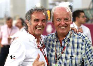 Franco Uncini und Chas Mortimer