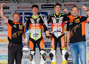 Punktesammler bei KTM