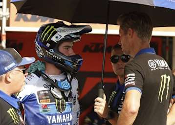 Jago Geerts mit seinem Coach Steve Ramon vor dem WM-Finale in der Türkei