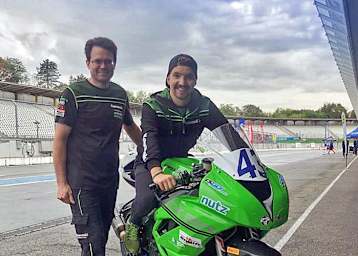 Raschle (li.) mit Luca Grünwald