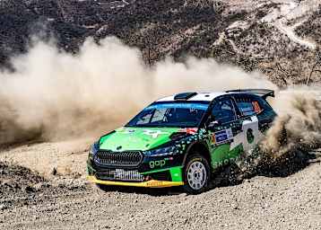 Skoda-Debütant Gus Greensmith