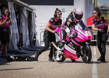 Maria Herrera 2022 in Aragón: Nur von weiblichen Teammitgliedern betreut