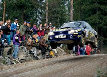 Ari Vatanen holte beim WM-Debüt 1993 P2 in Finnland