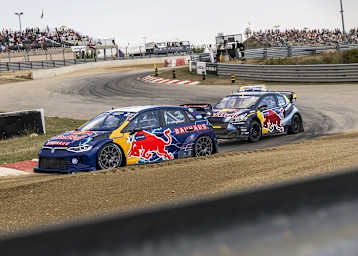 Johan Kristoffersson, Kevin Hansen und Klara Andersson