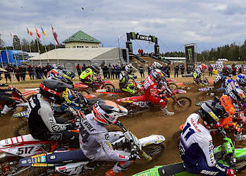 Der 8. Lauf der Motocross-WM findet im lettischen Kegums statt