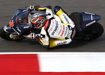 Randy Krummenacher (3) auf der MotoE-Ducati in Mugello – auf Platz 5