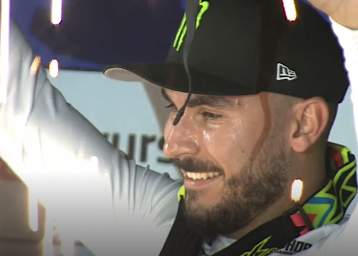 Julien Lebeau gewann das SX2-Finale am Freitag in Stuttgart
