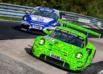 Der Porsche 911 GT3 R (992) auf der Nordschleife