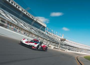 Der Porsche 963 bei Testfahrten in Daytona