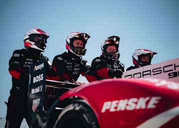 Einer der Werks-Porsche 963