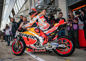 Marc Márquez erstmals mit Kalex-Chassis in Le Mans