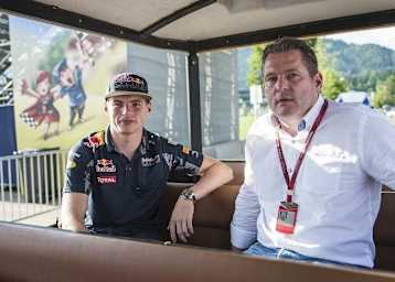 Max und Vater Jos Verstappen
