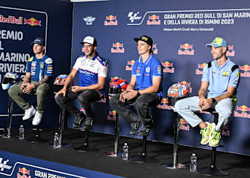 Die MotoE-Titelkandidaten: Garzo, Torres, Casadei und Ferrari