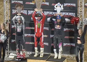 Eli Tomac gewann vor Ken Roczen und Justin Brayton