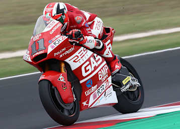 Mattia Pasini fuhr für das GASGAS-Moto2-Team in Misano und Mugello mit einer Wildcard